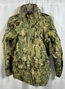 US Navy NWU Type III AOR2 Gore-Tex Parka Jacket Size Medium X-Short 海外 即決