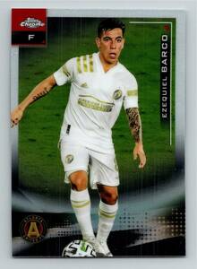 2021 Topps Chrome MLS Ezequiel Barco Atlanta United FC Card #76 海外 即決