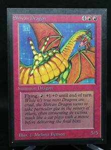 MTG Magic the Gathering: Shivan Dragon Collectors' Edition CE Rare 海外 即決