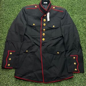 NWT DSCP USMC Dress Blues Jacket 42R Marine Corps Military Wool Coat Gabardine 海外 即決