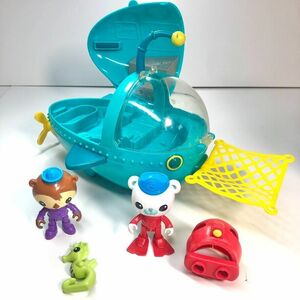 Fisher Price Octonauts Gup A w/ Captain Barnacles and Shellingto Preowned 海外 即決