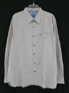 American Eagle Outfitters Vintage Fit Striped Shirt Men's Size XL #F200 海外 即決