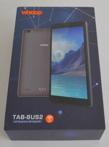 WHOOP TAB-8US2, 8" Quade Core, 4G, Tablet PC 海外 即決