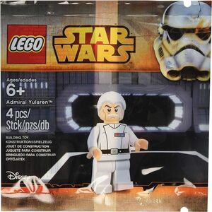 NEW SEALED Lego Star Wars Admiral Yularen Minifigure Polybag! 5002947! 海外 即決