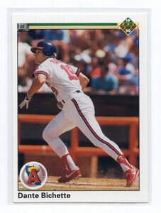 Baseball Card - 1990 Dante Bichette 688 - California Angels Upper Deck MLB 海外 即決