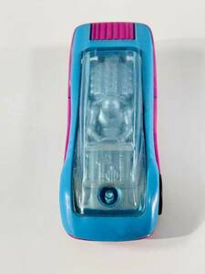 1994 Hot Wheels McDonald's Diecast Toy Car Blue and Pink China Chine 海外 即決