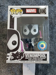 FUNKO POP VENOMPOOL 330 POP IN A BOX Deadpool Movie Venom Wolverine 5 海外 即決