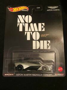 2021 HOT WHEELS PREMIUM RETRO NO TIME TO DIE 007 ASTON MARTIN VALHALLA CONCEPT 海外 即決