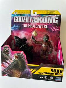 Such with Titanus Doug Action Figures Godzilla Kong New Empire 2024 海外 即決
