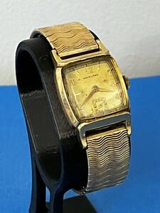 Vintage 1940s 14K gf Gold Filled Hamilton Emery Men’s Watch 747 Movement Runs 海外 即決