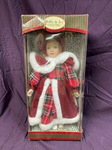 Holly and Ivy collectible porcelain doll - Still in original box. 海外 即決