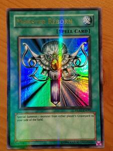 yugioh Monster Reborn HL07-EN001 Ultra Parallel Rare Hobby League Lightly Played 海外 即決