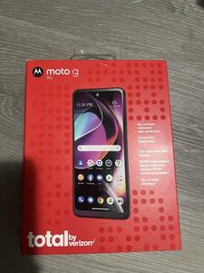 Motorola Moto G 5G 6.5" 64GB Prepaid Smartphone (Total by Verizon) - Black 海外 即決