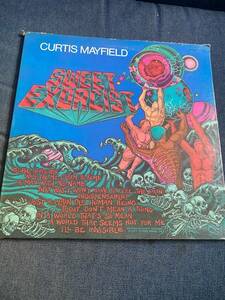 Curtis Mayfield Sweet Exorcist 1974 バイナル Record CRS 8601. NM 海外 即決