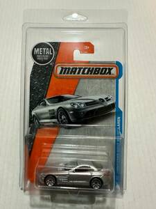 2017 Matchbox Metal #29 - Mercedes-Benz SLR Mclaren - Silver - w/Protector 海外 即決