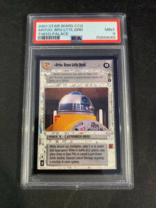 SWCCG Star Wars CCG Artoo, Brave Little Droid Theed Palace PSA MINT 9 海外 即決