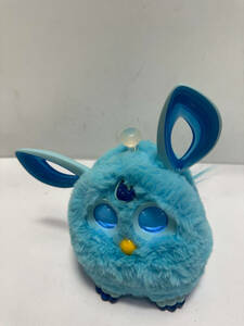 Furby Connect Bluetooth 2016 Hasbro Teal Blue Works Eyes won't Open 海外 即決