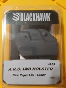 Blackhawk A.R.C IWB Holster Ruger LC9 / LC380 #417549UG 海外 即決