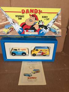 CORGI COMIC CLASSICS THE DANDY DESPERATE DAN & KORKY THE CAT SET - 98759 - BOXED 海外 即決