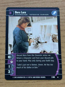 Star Wars TCG WoTC - Beru Lars 2/180 - Rare 海外 即決