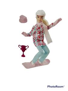 BARBIE You Can Be Anything Snowboarder Age 3+ 海外 即決