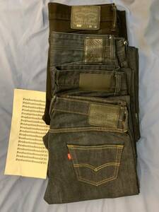 Levi’s Guess Calvin Klein LOT different styles Size 30/32 Indigo navy blue black 海外 即決