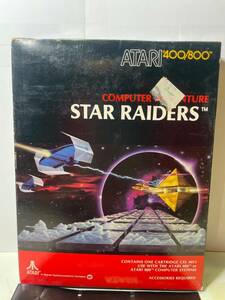 STAR RAIDERS (Atari 400/800/XL/XE, 1979) Atari w GAME/BOX/MANUAL 海外 即決