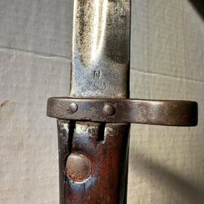 Czech CSZ N Mauser Bayonet With Scabbard WW2 海外 即決の画像7