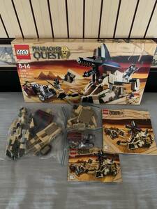 Lego Pharaoh's Quest #7326 Rise of Sphinx 2011 Complete w/box instruction 527pcs 海外 即決