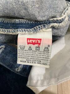 Vintage 90s Levis 501xx USA Made 40X32 Actual Sz 38x27 Blue Mens Jeans "hairy" 海外 即決