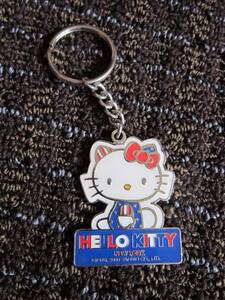 Sanrio Hello Kitty Key Ring New York Patriotic 2000 Keychain Collectible 海外 即決