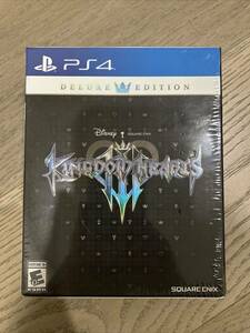 Kingdom Hearts III 3 Deluxe Edition PS4 PlayStation 4 CIB Brand New Sealed 海外 即決