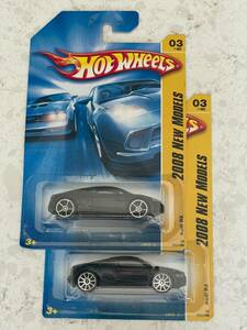 2008 Hot Wheels New Models Audi R8 5 Spoke & 10 Spoke Tires Lot 2 Black 海外 即決