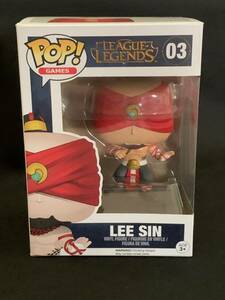 FUNKO POP GAMES LEAGUE OF LEGENDS LEE SIN #03 VAULTED WITH PROTECTOR 海外 即決
