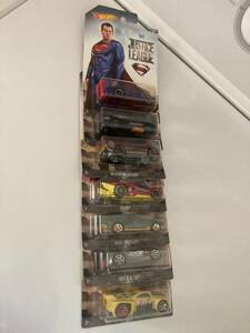 2017 Hot Wheels DC Justice League Complete Set of 7 Superman Batman Flash Cyborg 海外 即決