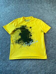 Gotcha Shirt Adult Medium Yellow Black Surf Surfer Surfing Cotton Casual Mens 海外 即決