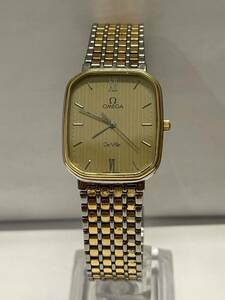 OMEGA Beautiful Two-Tone DeVille Special Gold & Steel Men's Watch- $6K APR w/COA 海外 即決