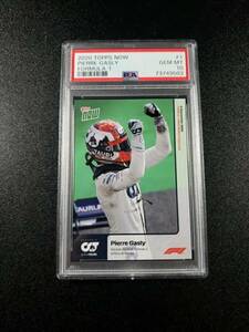 2020 Formula 1 First ever Card Topps Now PSA 10 Pierre Gasly First Win F1 #1 海外 即決