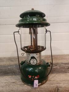 1964 COLEMAN 220F Double Mantle Lantern / Original Pyrex Globe 海外 即決