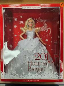 *New* Exclusive 2013 Holiday Barbie Doll - 25th Anniversary 海外 即決