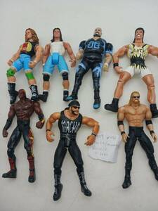 Vintage ToyBiz WCW Bruisers LOT Stevie Ray Macho Man Raven Wrath Bam Bam Kidman 海外 即決