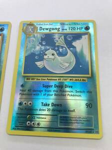 Error Miss-Color Dewgong - 29/108 - Reverse Holo Rare - XY: Evolutions POKEMON 海外 即決