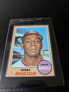 1968 Topps #216 Bubba Morton Angels EX NRMT 海外 即決