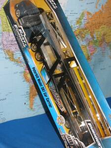 JADA PETERBILT MODEL 387 CAR CARRIER FAST & FURIOUS 15" (38cm) ***BRAND NEW*** 海外 即決