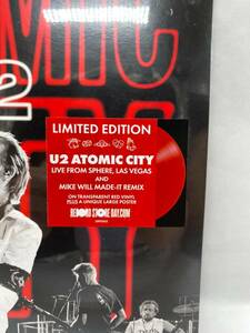 U2 Atomic City (Live At Sphere, Las Vegas) 10" レッド / Color バイナル /3000 RSD 2024 海外 即決