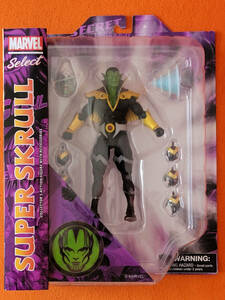 SUPER SKRULL Diamond Marvel Select MIB 7" Action Figure 海外 即決