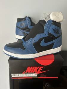 Brand 新品 Men's 28.5cm(US10.5) - Jordan 1 Retro OG High Dark Marina ブルー 555088-404 海外 即決