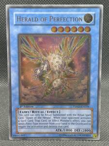 2010 Yugioh! TCG Card Herald of Perfection TSHD-EN039 Ultimate Rare 1st Edition 海外 即決