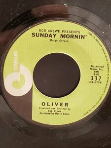 OLIVER 7" 45 RPM "Sunday Mornin' " & "Letmekissyouwithadream" VG condition 海外 即決