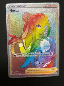 ポケモン TCG Nessa Vivid Voltage 196/185 Holo Secret Rare 海外 即決